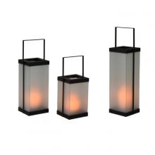  GN8935COM-SM - Small Lantern with LED Candle - Stylecraft Home Collection